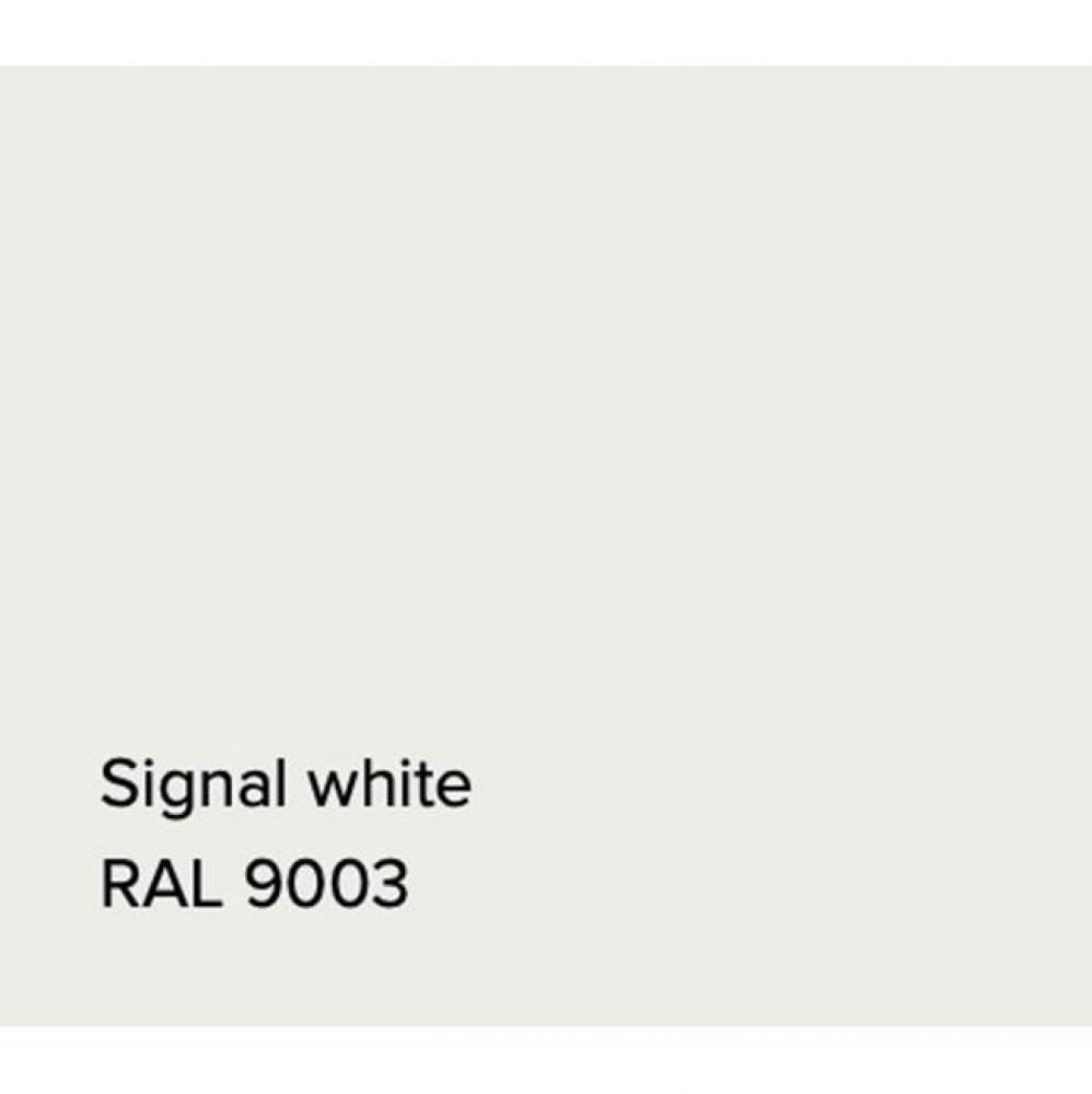 RAL Basin Signal White Gloss