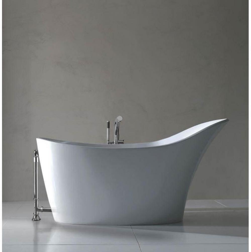 Amalfi 64'' x 32'' Freestanding Soaking Bathtub With Void