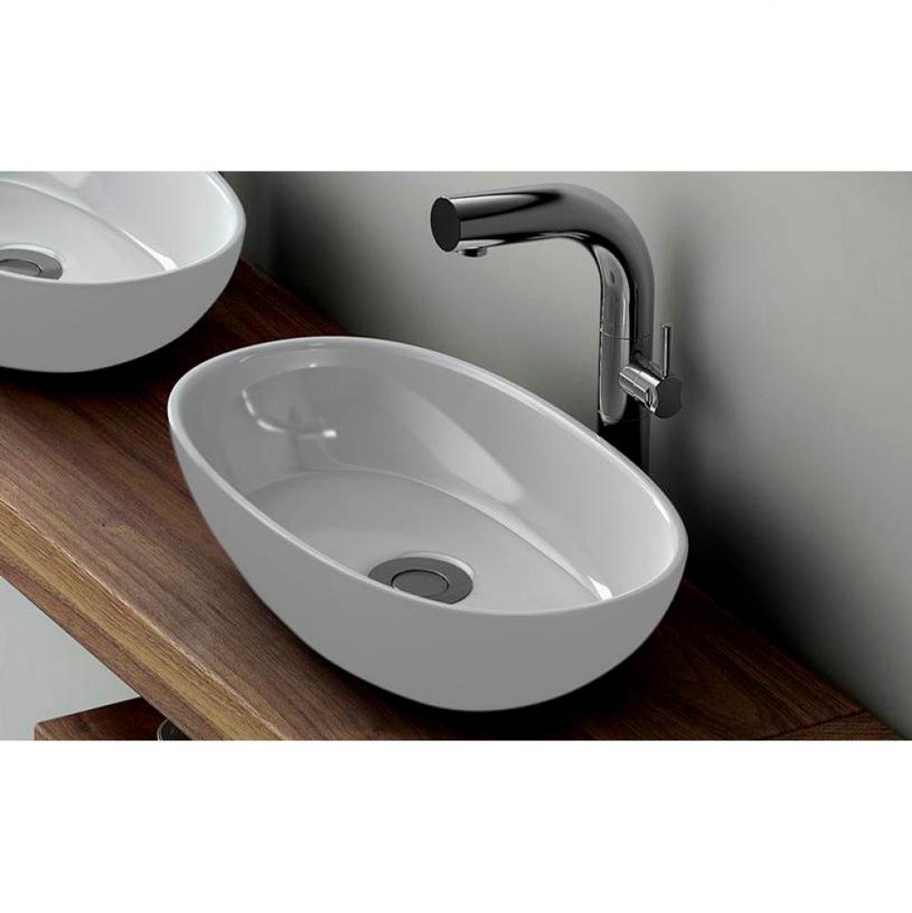 Barcelona 19'' x 12'' Oval Vessel Lavatory Sink