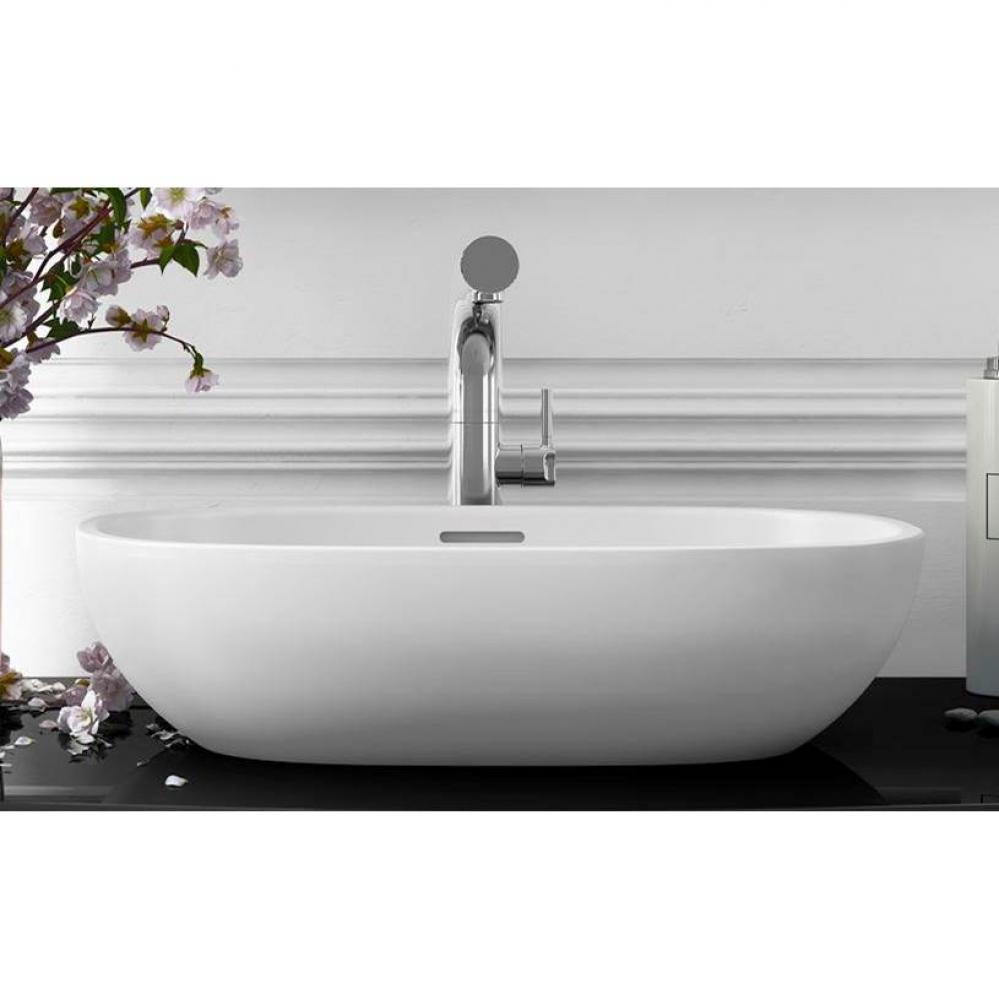Barcelona 22'' x 13'' Oval Vessel Lavatory Sink