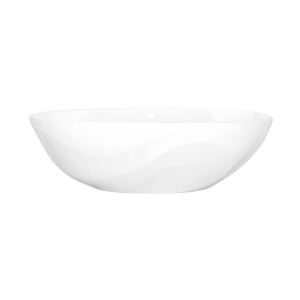 Seros™ 70'' X 30'' Freestanding Soaking Bathtub With Flat Rim