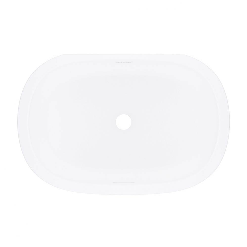 Barcelona 22'' x 15'' Undermount Oval Lavatory Sink