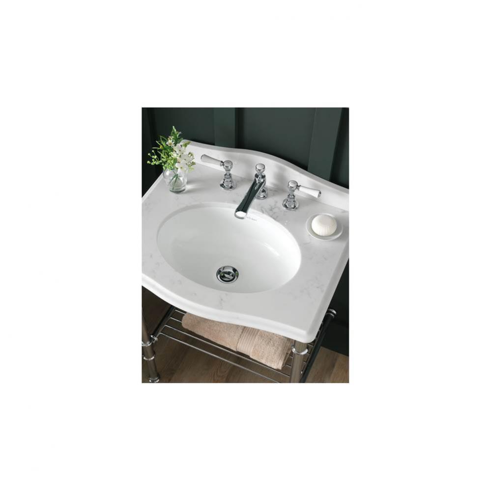 Kaali 18'' x 14'' Undermount Oval Lavatory Sink