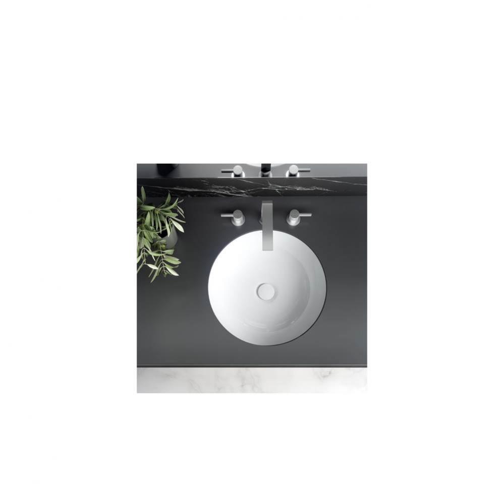 Kaali 48 Undermount Round Lavatory Sink