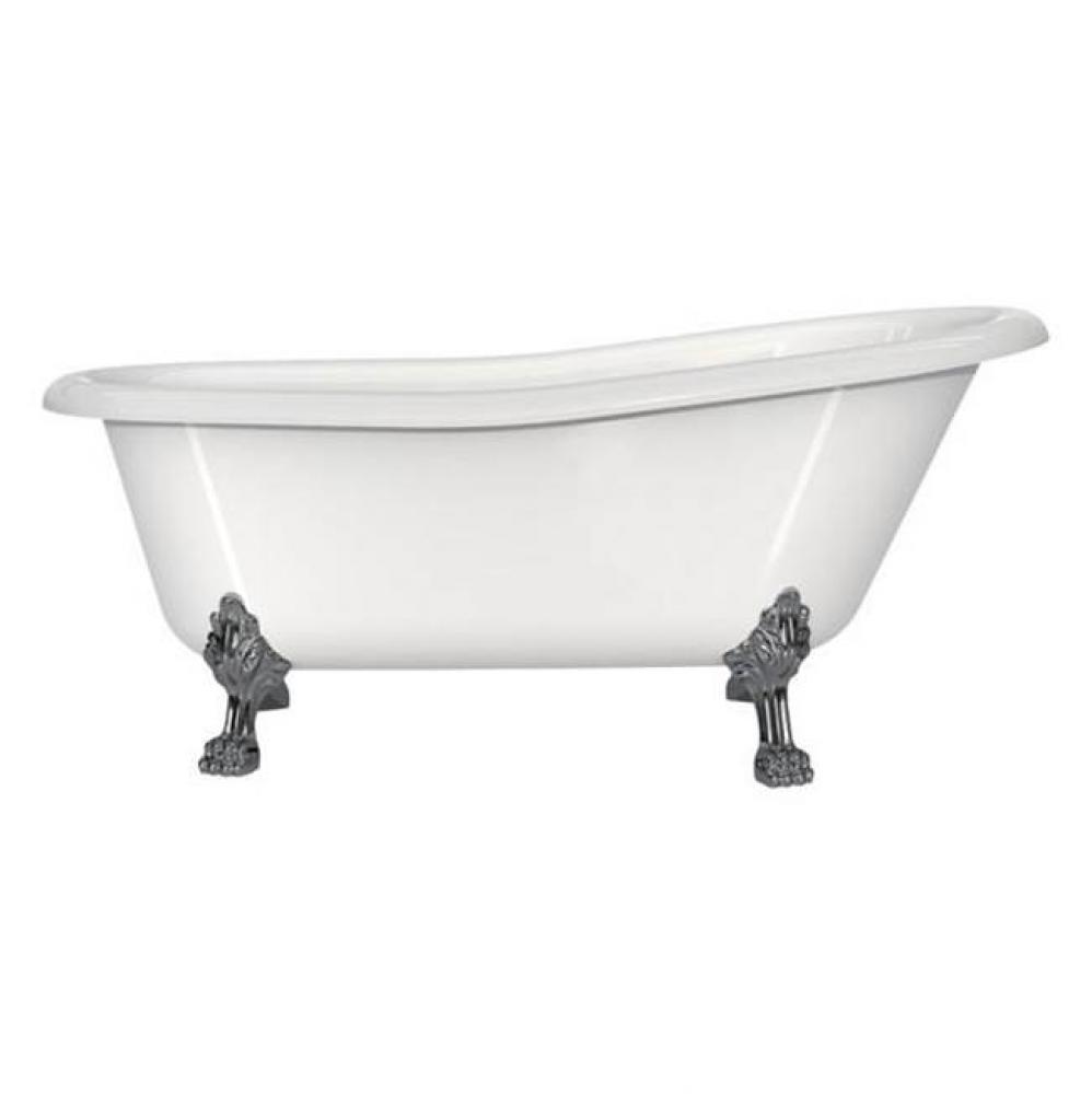 Roxburgh 68'' x 32'' Freestanding Slipper Bathtub