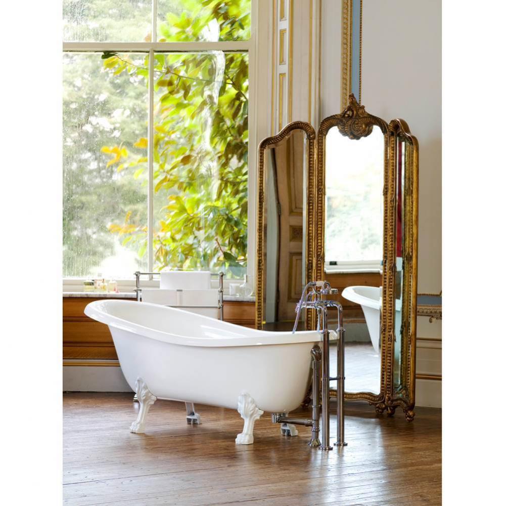 Roxburgh 68'' x 32'' Freestanding Slipper Bathtub