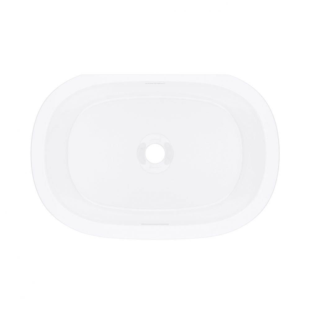 Barcelona 21'' x 14'' Undermount Oval Lavatory Sink