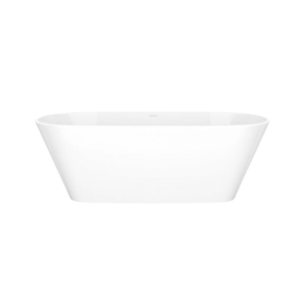 Vetralla 65'' x 29'' Freestanding Soaking Bathtub