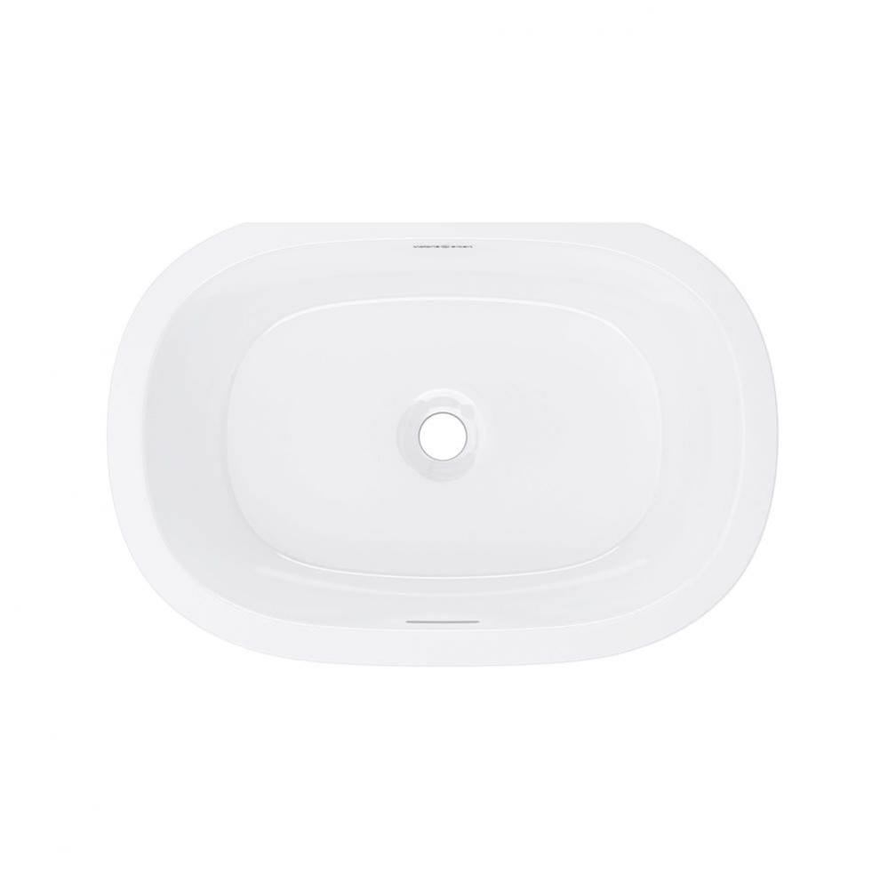 Barcelona 21'' x 14'' Undermount Oval Lavatory Sink