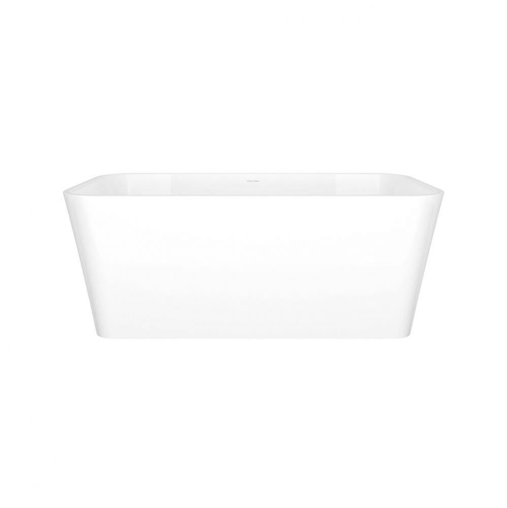 Edge 59'' x 32'' Freestanding Soaking Bathtub With Void