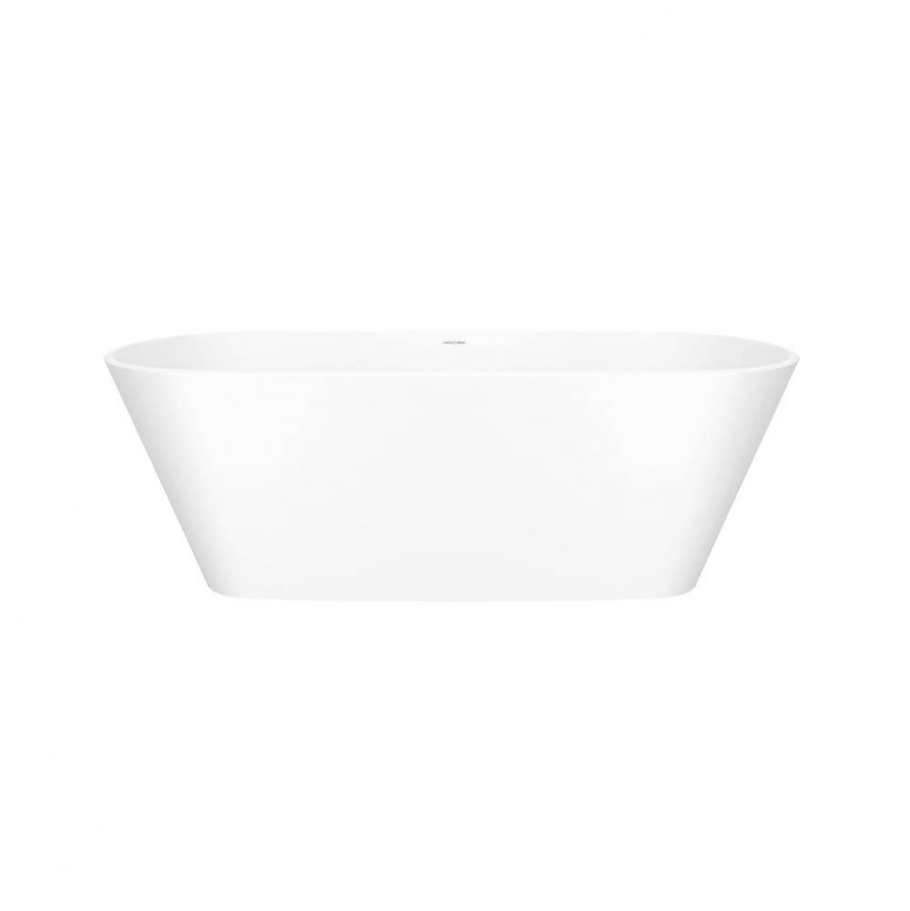 Vetralla 65'' x 29'' Freestanding Soaking Bathtub