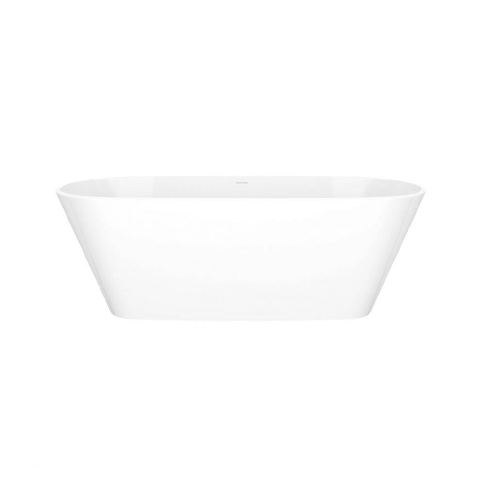 Vetralla 65'' x 29'' Freestanding Soaking Bathtub
