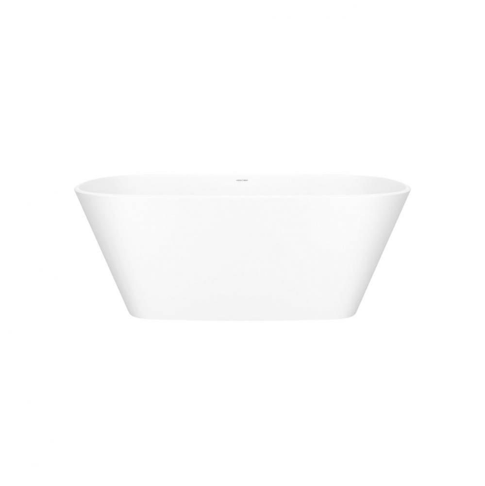 Vetralla 59'' x 29'' Freestanding Soaking Bathtub