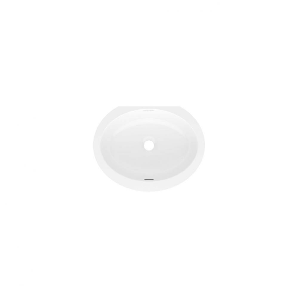 Kaali 18'' x 14'' Undermount Oval Lavatory Sink