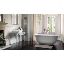 Victoria + Albert AMTM-N-SM-OF - Amiata 65''x 32'' Freestanding Soaking Bathtub