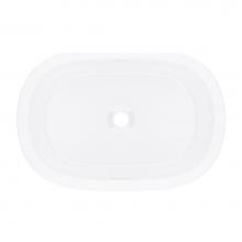 Victoria + Albert UB-BAR-56-IO - Barcelona 22'' x 15'' Undermount Oval Lavatory Sink