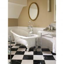 Victoria + Albert SHRNSWOF.FTSHRSW - Shropshire 61'' x 30'' Freestanding  Slipper Bathtub