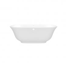 Victoria + Albert AMT1M-N-SM-OF - Amiata 60''x 31'' Freestanding Soaking Bathtub With Void