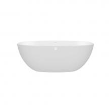 Victoria + Albert BA1M-N-SM-OF - Barcelona 60'' x 30'' Freestanding Soaking Bathtub With Void