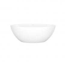 Victoria + Albert COR-N-SW-NO - Corvara™ 59'' x 32'' Freestanding Soaking Bathtub With Void