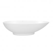 Victoria + Albert NAPM-N-RH-SM-OF - Napoli 75'' x 34'' Freestanding Soaking Bathtub