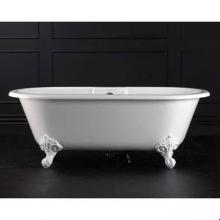 Victoria + Albert CHE-N-SW-OF + FT-CHE-WH - Cheshire 69'' x 31'' Freestanding Soaking Bathtub