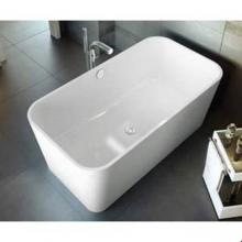 Victoria + Albert EDG-N-SW-NO - Edge 59'' x 32'' Freestanding Soaking Bathtub With Void