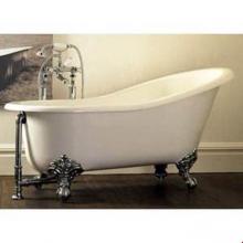 Victoria + Albert SHRNSWOF.FTSHRPB - Shropshire 61'' x 30'' Freestanding  Slipper Bathtub