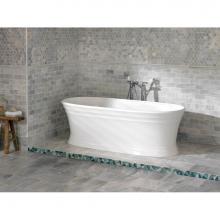 Victoria + Albert WOR-N-SW-NO - Worcester 71'' x 31'' Freestanding Soaking Bathtub With Void