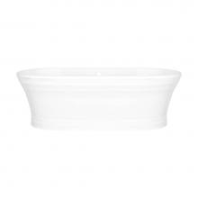 Victoria + Albert WOR-N-SW-OF - Worcester 71'' x 31'' Freestanding Soaking Bathtub With Void