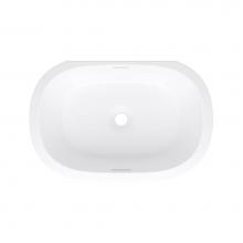 Victoria + Albert UB-BAR53M-SM-IO - Barcelona 21'' x 14'' Undermount Oval Lavatory Sink