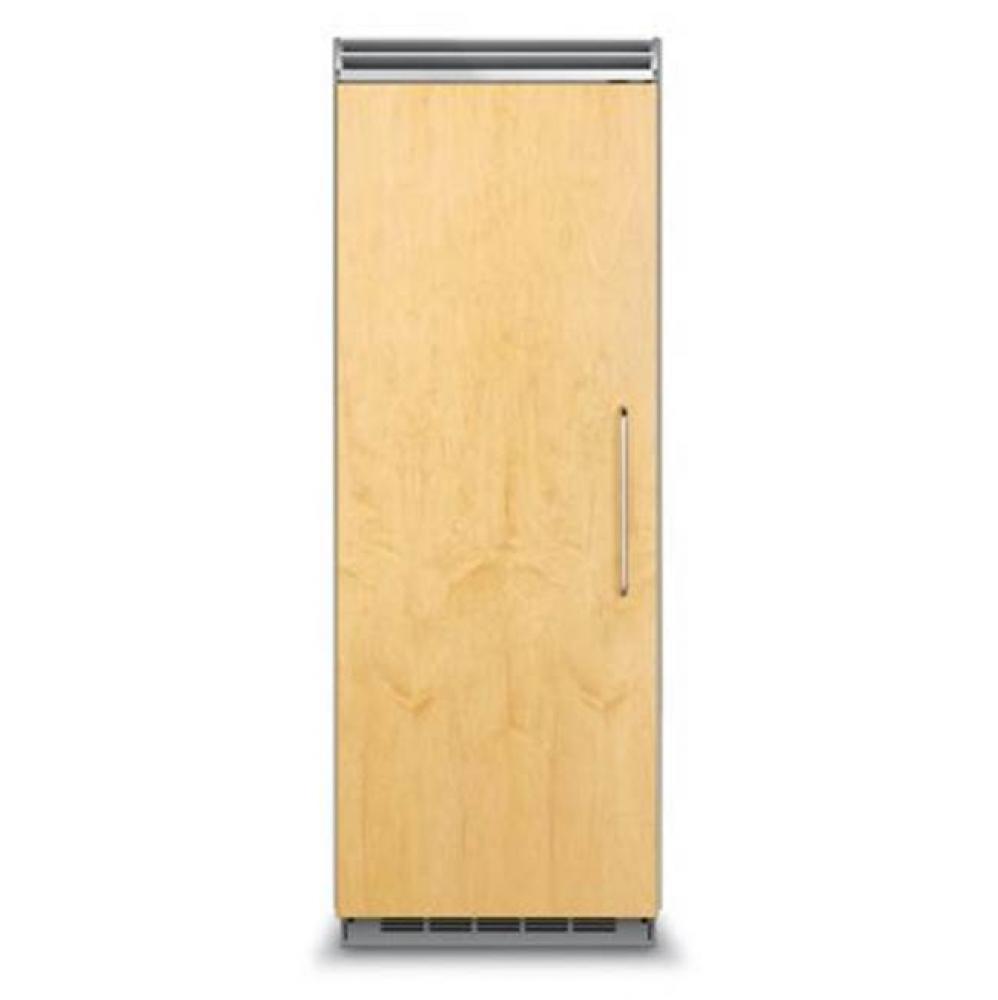 30''W. BI All Refrigerator (LH)-Custom Panel
