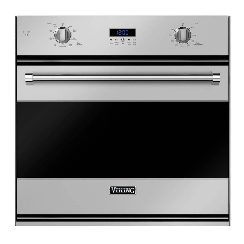 30 Inch W Single Electric Thermal-Convection Oven-Stainless