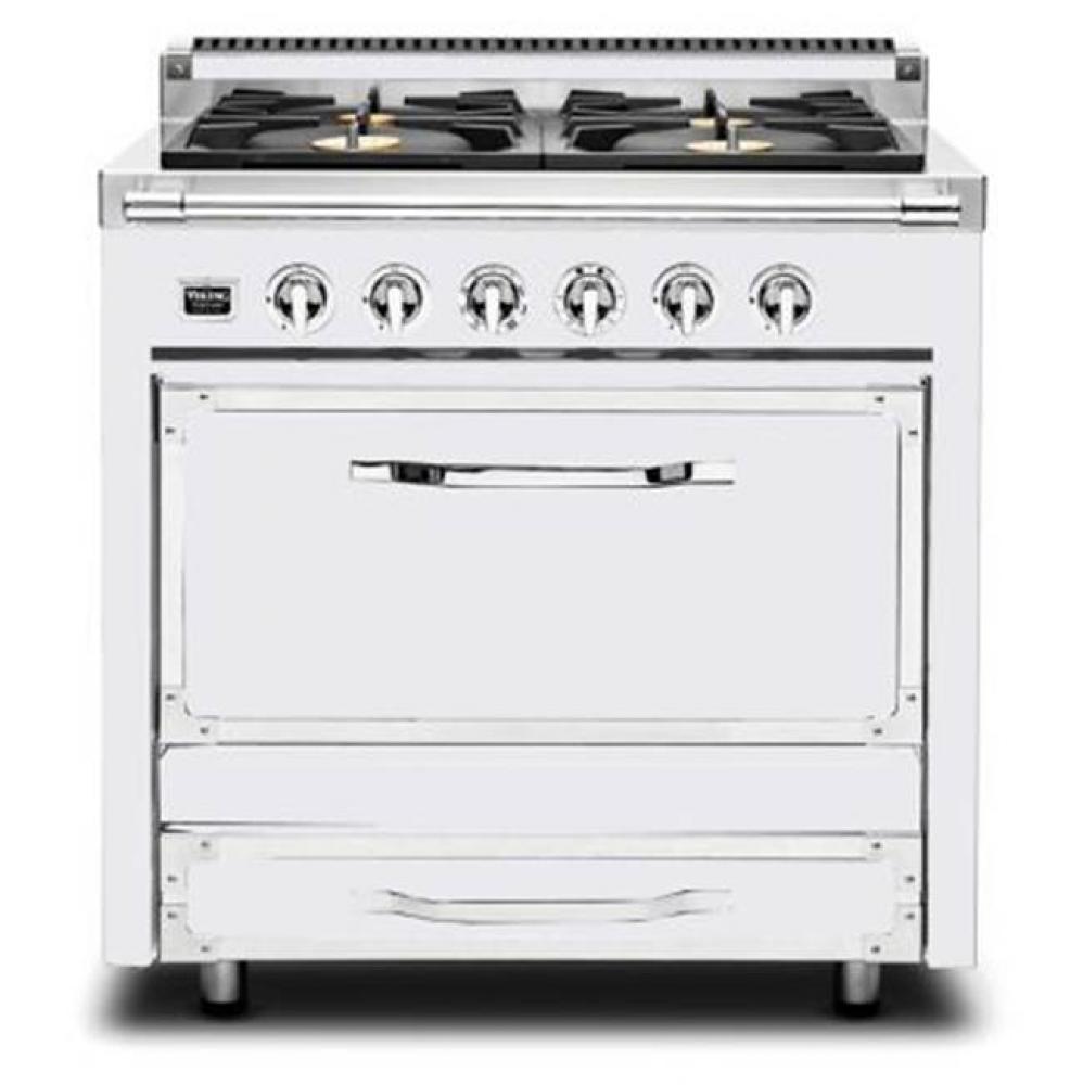 VIKING TUSCANY 36'' DF RANGE 4 BURNER AW