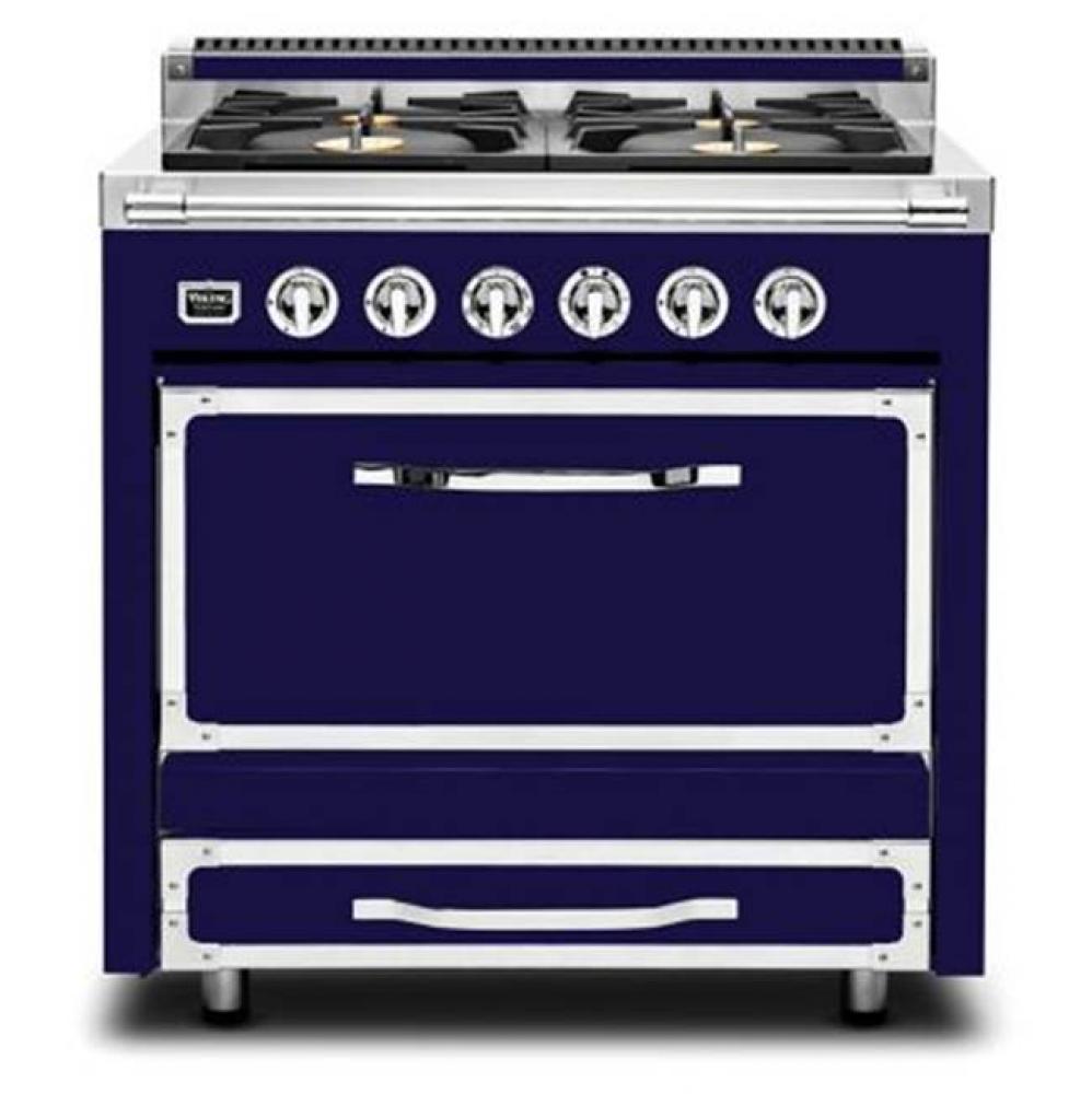 VIKING TUSCANY 36'' DF RANGE 4 BURNER DB