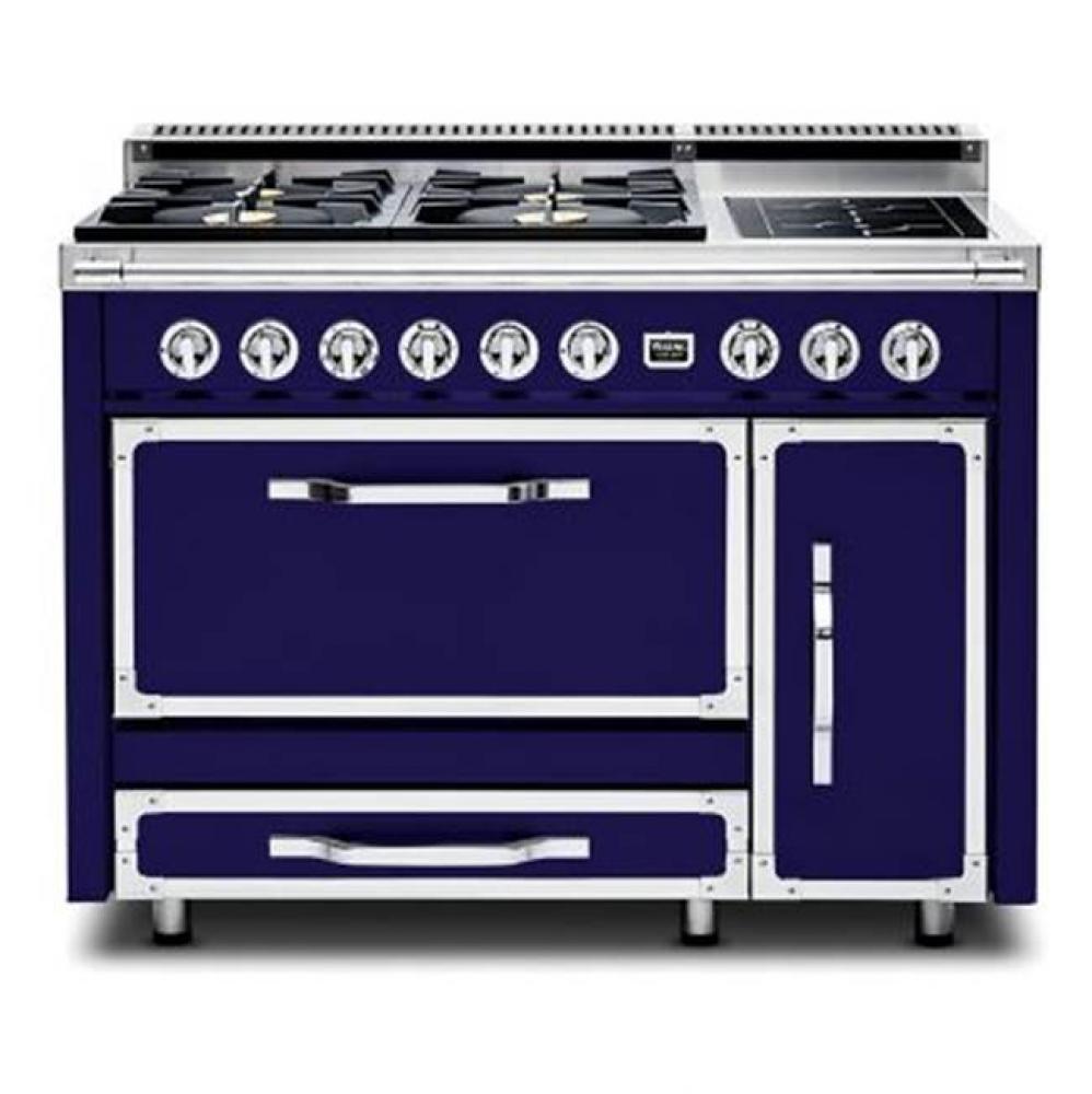 VIKING TUSCANY 48'' DF RANGE 4 BURNER/FRENCHTOP DB