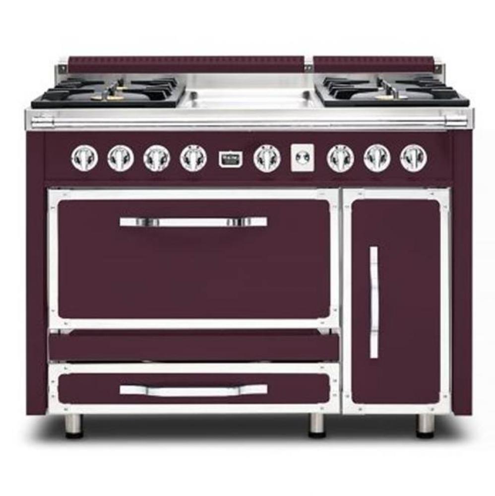 VIKING TUSCANY 48'' DF RANGE 4 BURNER/GRIDDLE BX