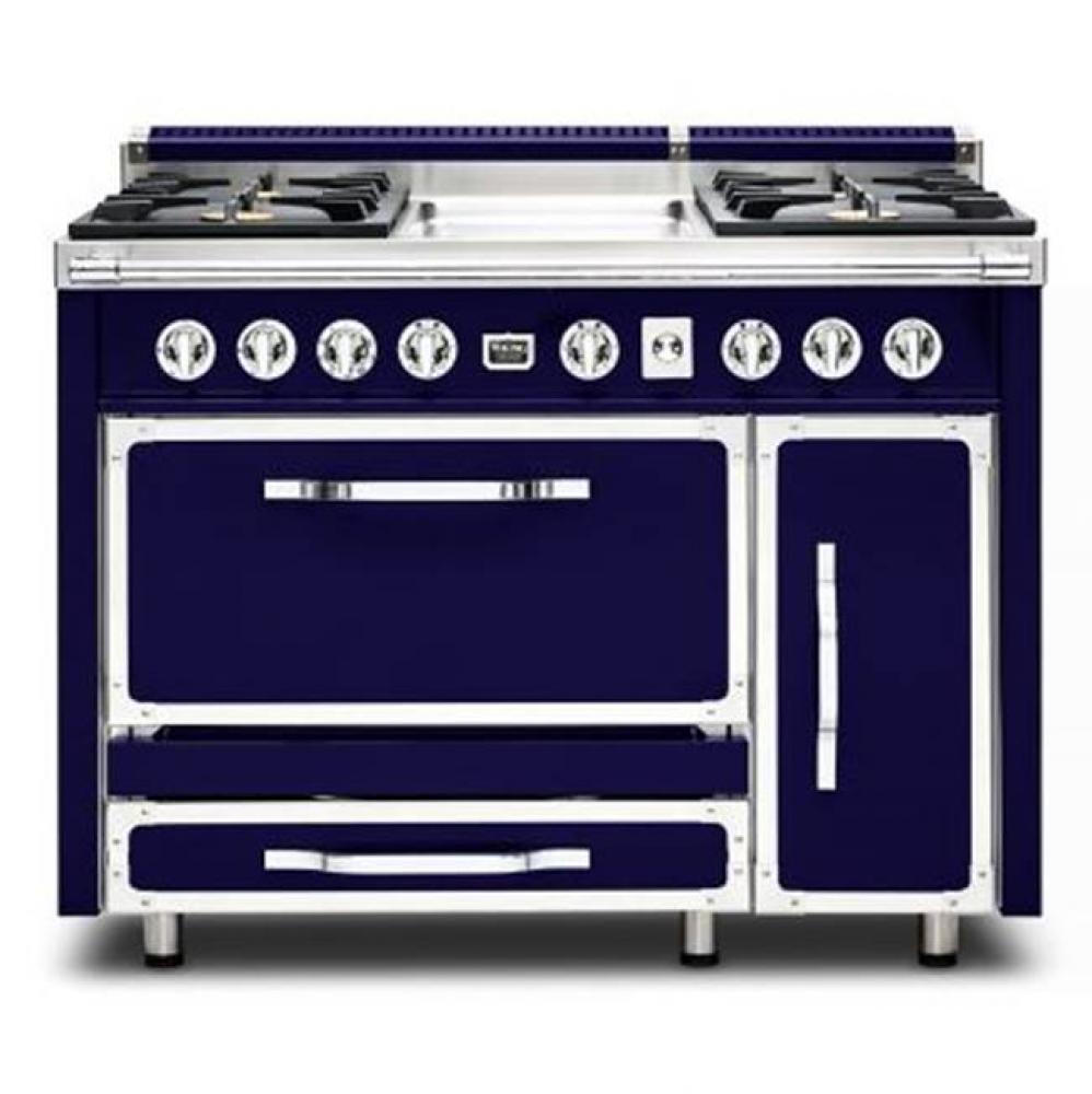 VIKING TUSCANY 48'' DF RANGE 4 BURNER/GRIDDLE DB