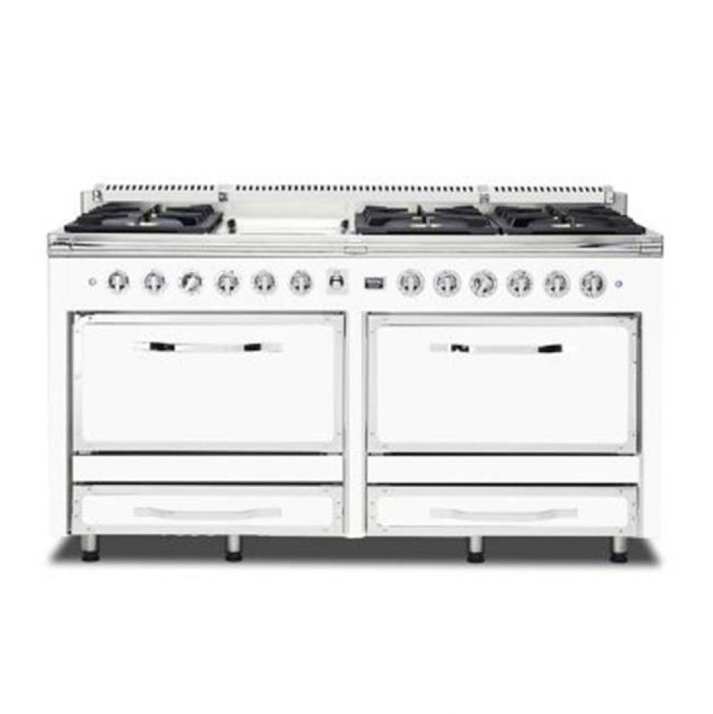 VIKING TUSCANY 66'' DF RANGE 6 BURNER/GRIDDLE AW