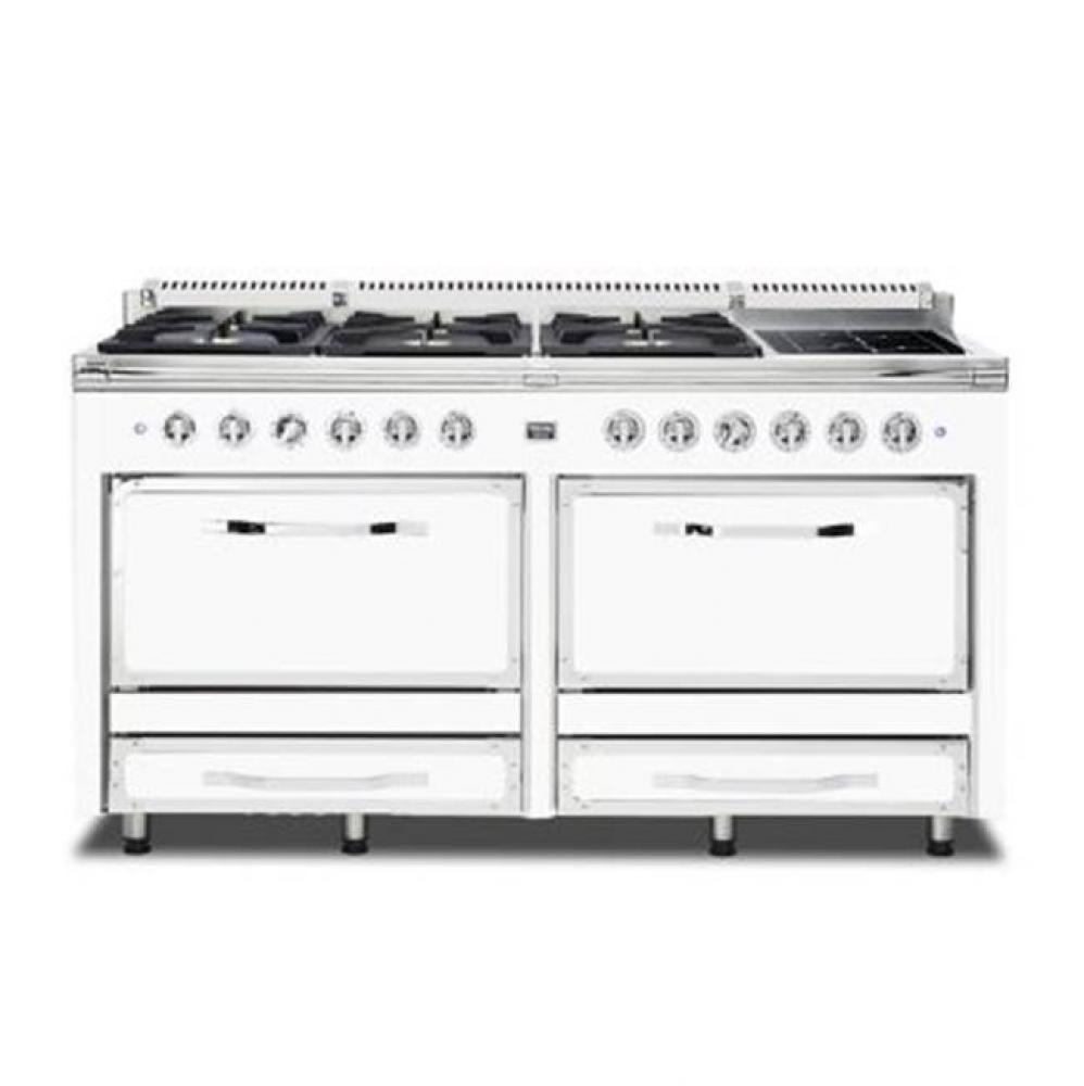 VIKING TUSCANY 66'' DF RANGE 6 BURNER/INDUCTION AW