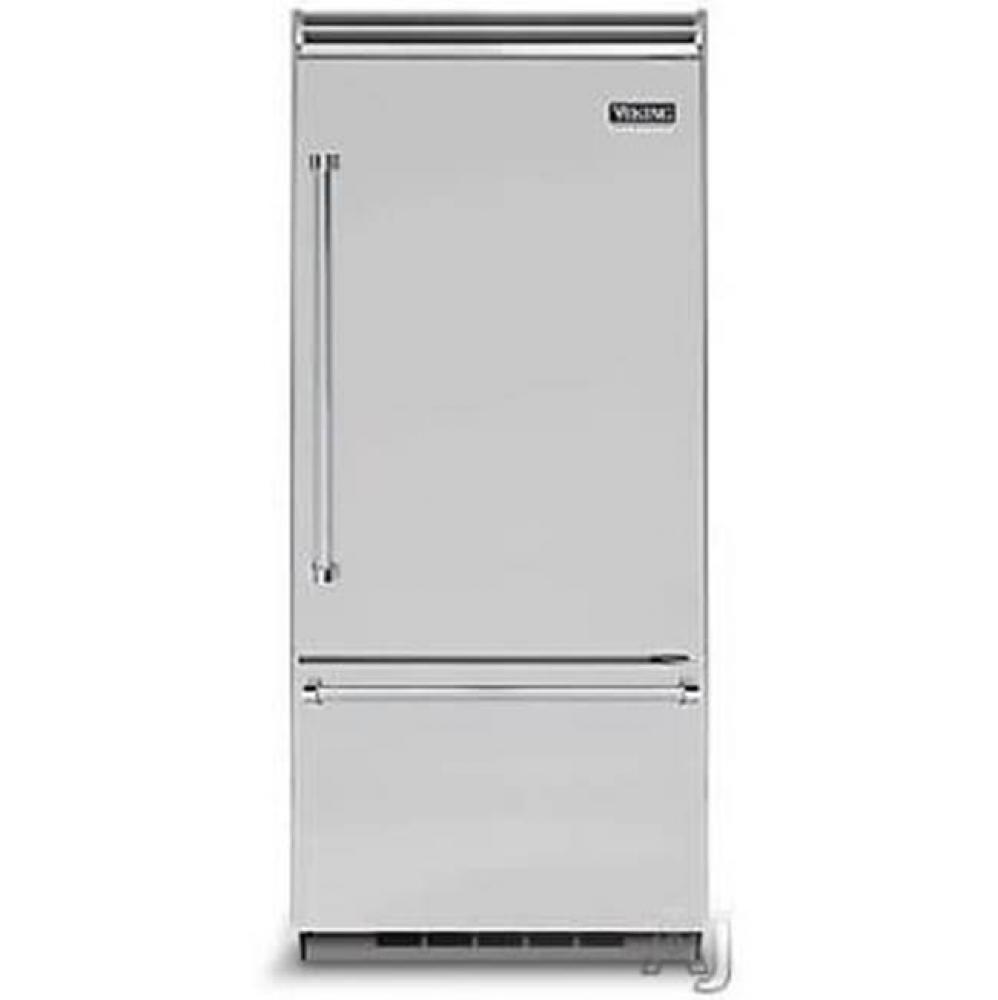 36''W. BI Bottom-Mount Refrigerator/Freezer (RH)-Stainless