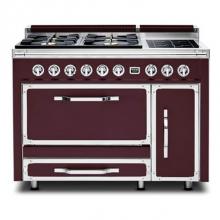 Viking TVDR4804FBX - VIKING TUSCANY 48'' DF RANGE 4 BURNER/FRENCHTOP BX