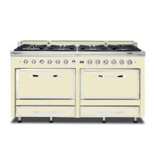 Viking TVDR6618BDG - VIKING TUSCANY 66 Inch DF RANGE 8 BURNER - Damascus Gray