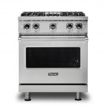 Viking VGR5304BSSLP - 30''W./24''D. Gas Sealed Burner Range-4 Burners-Stainless-LP