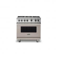 Viking VGR5366BPGLP - 36''W./24''D. Gas Sealed Burner Range-6 Burners-Pacific Grey-LP