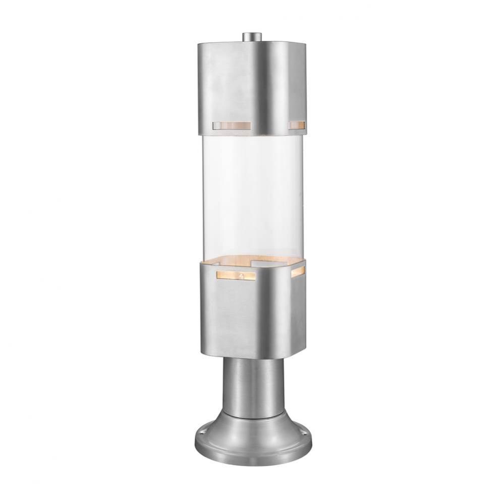 1 Light Outdoor LED Post Head with Pier