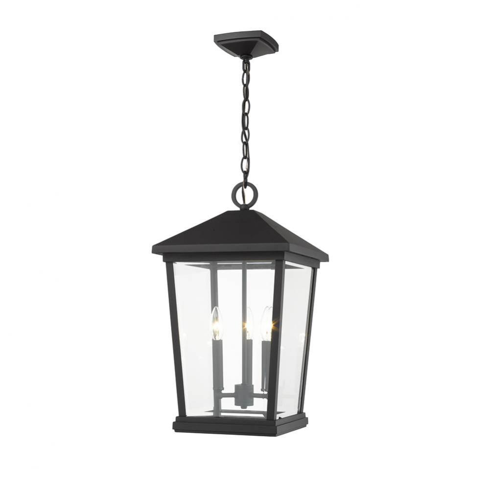3 Light Outdoor Chain Mount Ceiling