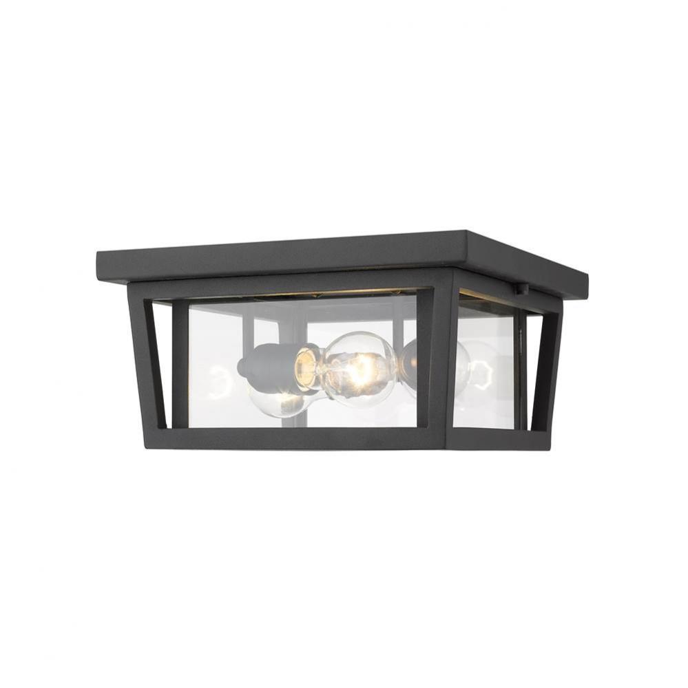 3 Light Outdoor Flush Ceiling Mount