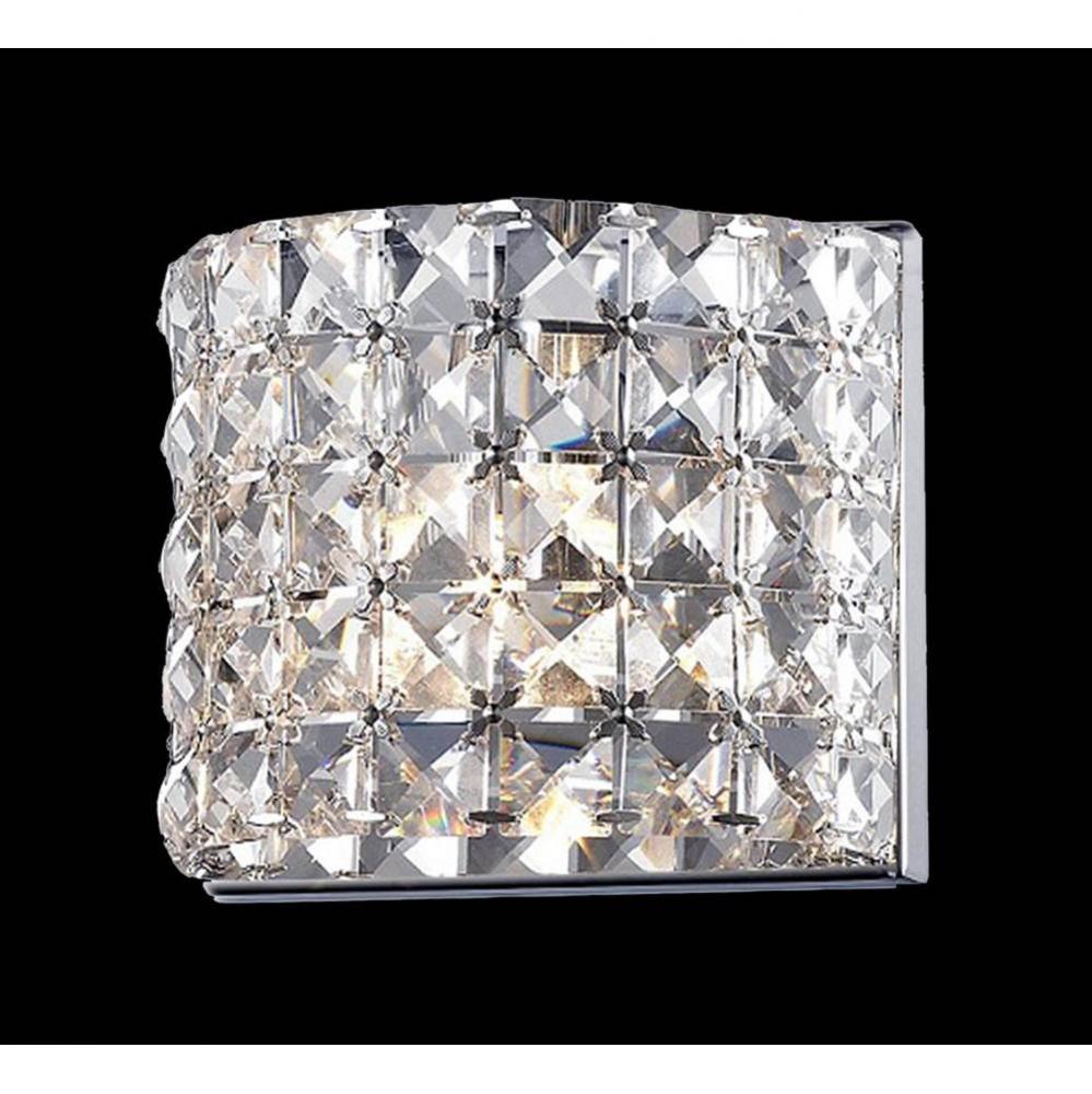 1 Light Crystal Vanity