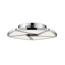 Z-Lite 1003SF-WS-CH-LED - 1 Light Semi Flush